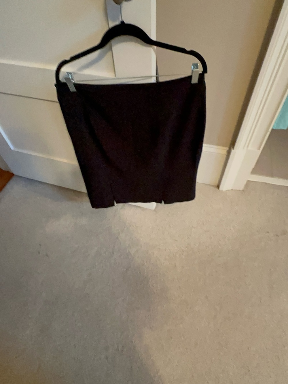Sunny Leigh Black Pencil Skirt-14 Petite